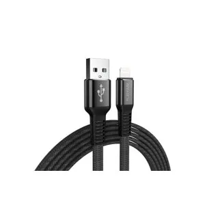 Platinum TOUGH Series Cable Lightning 2M 2.4A - Black
