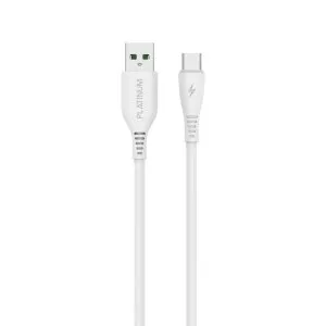 Platinum FLEX Series Cable Type-C 3.0A 1M - White